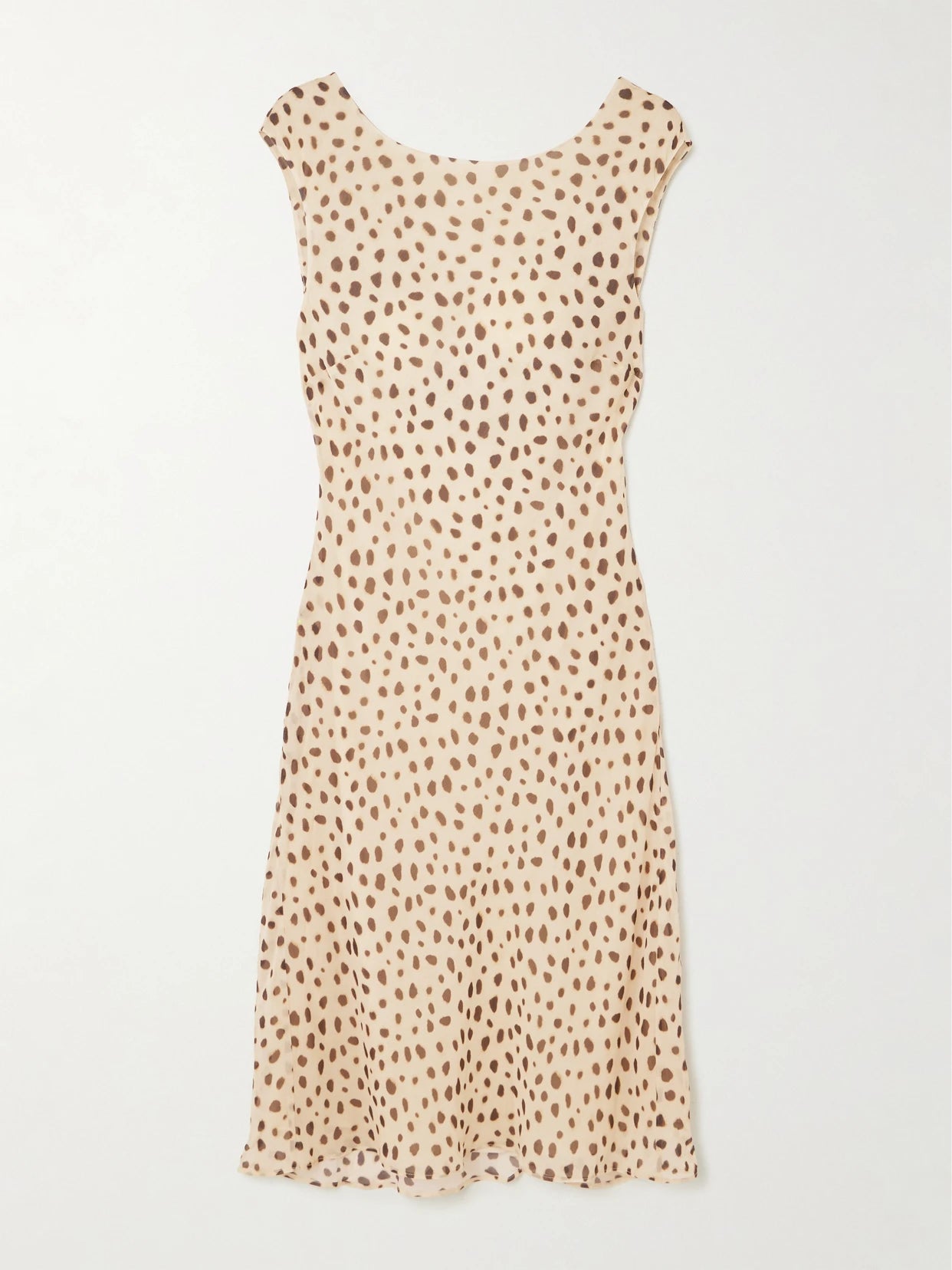 Leo Cheetah-print Silk-georgette Mini Dress