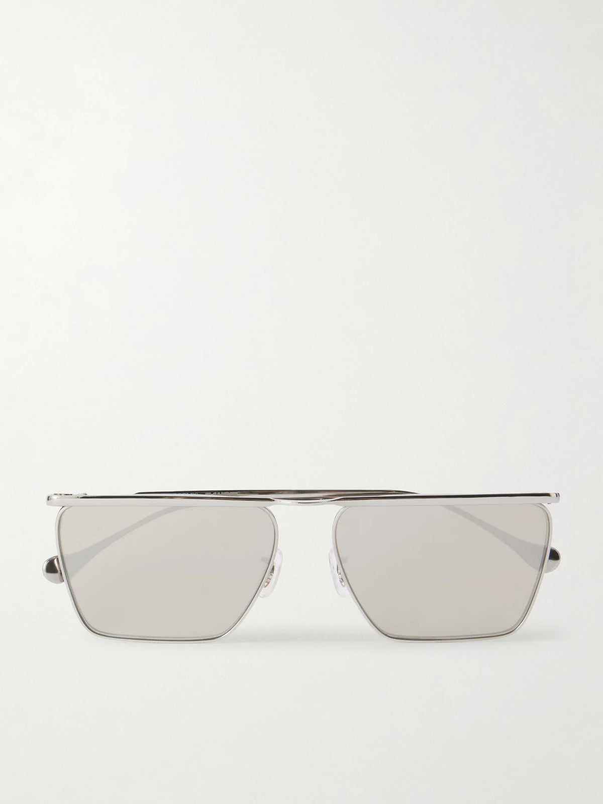 + Jil Sander Aviator-style Silver-tone Sunglasses