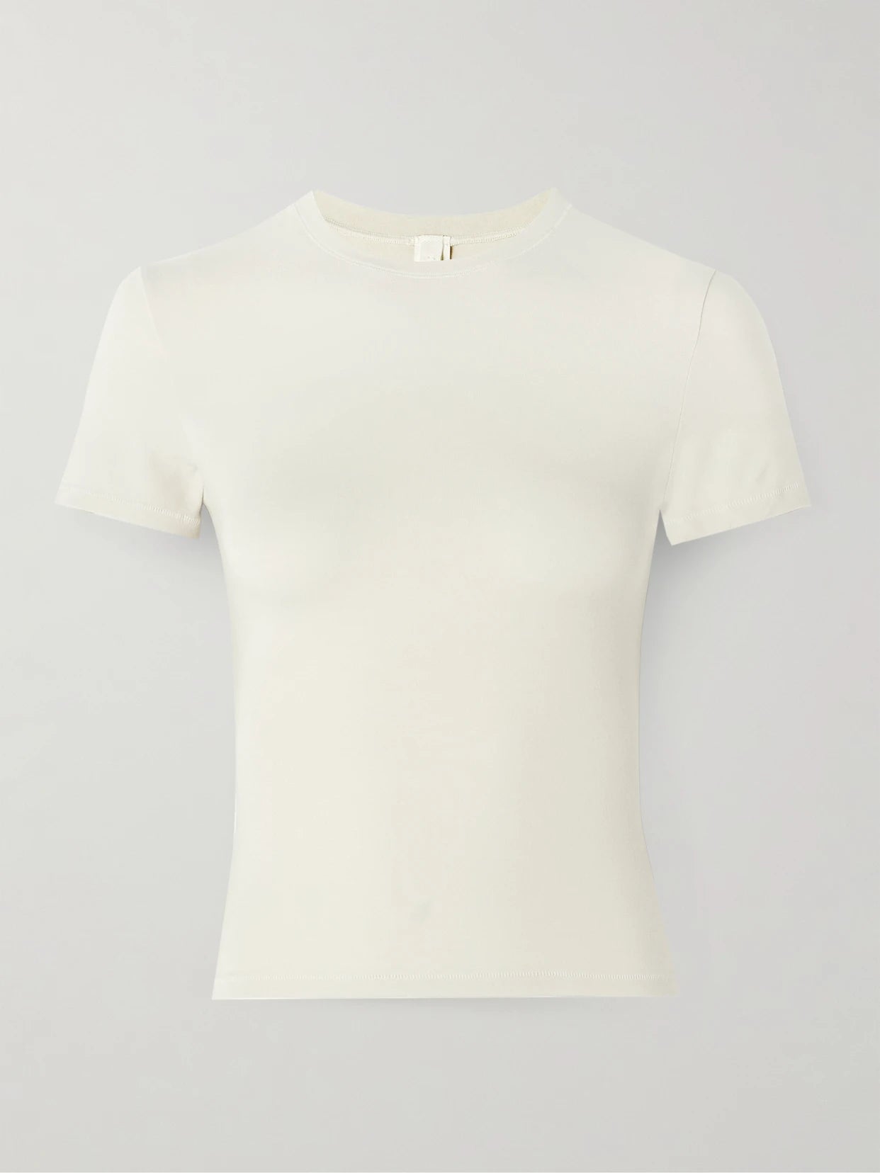 Stretch-cotton Jersey T-shirt - Bone
