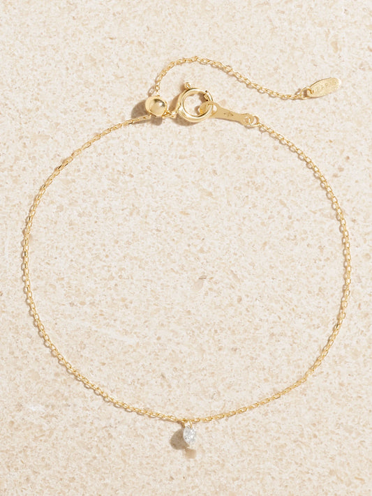 Danaé Gold Diamond Bracelet