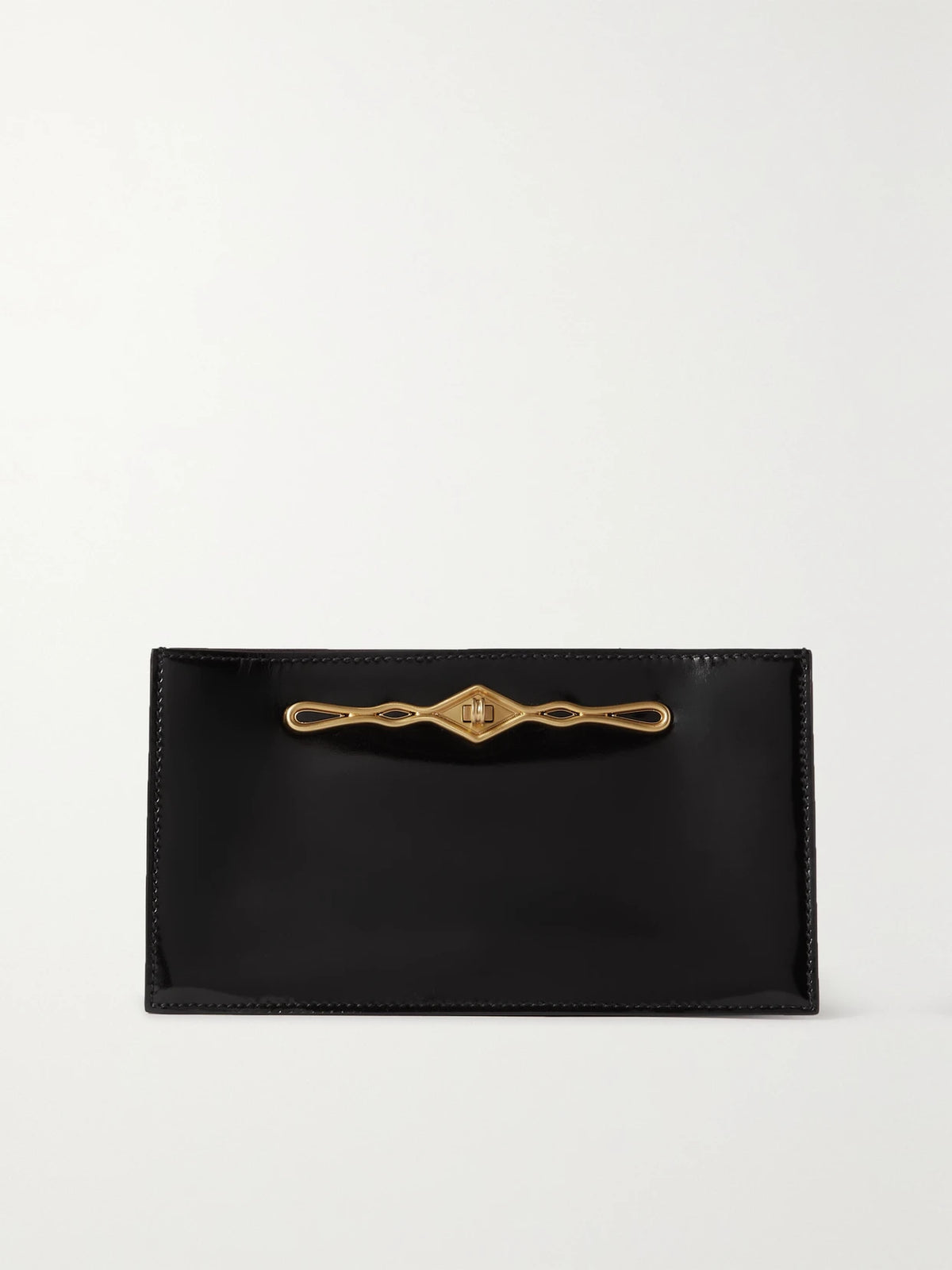 + Fernando Jorge Ease Embellished Glossed-leather Clutch