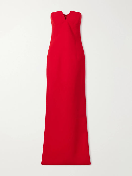 Ilkyaz Ozel Ecliptica Crepe Gown