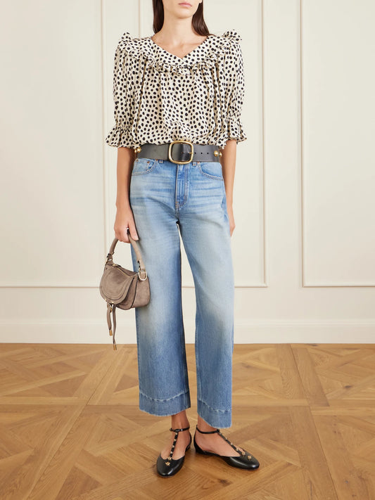 Image of Bags. Product name - Marcie Suede Shoulder Bag in Taupe colour by brand - Chloé