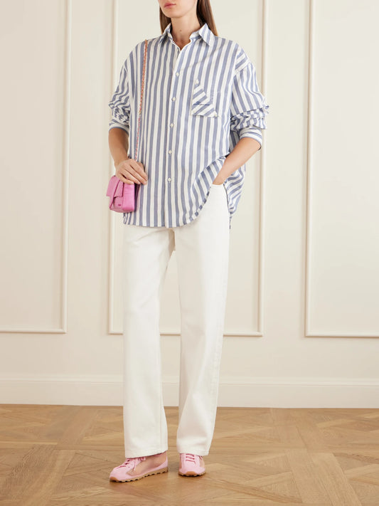 Image of Sneakers. Product name - Les Tennis Suede And Leather Trimmed Mesh Sneakers in Pastel pink colour by brand - Jacquemus