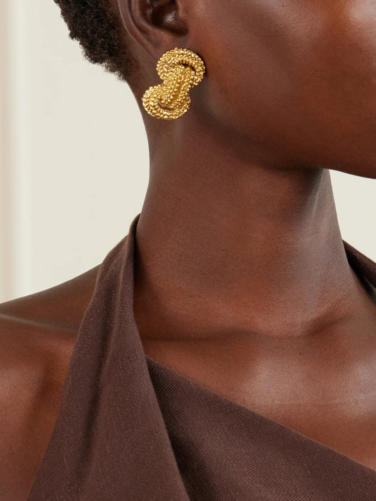 Paola Sighinolfi Maja Gold-plated Earrings