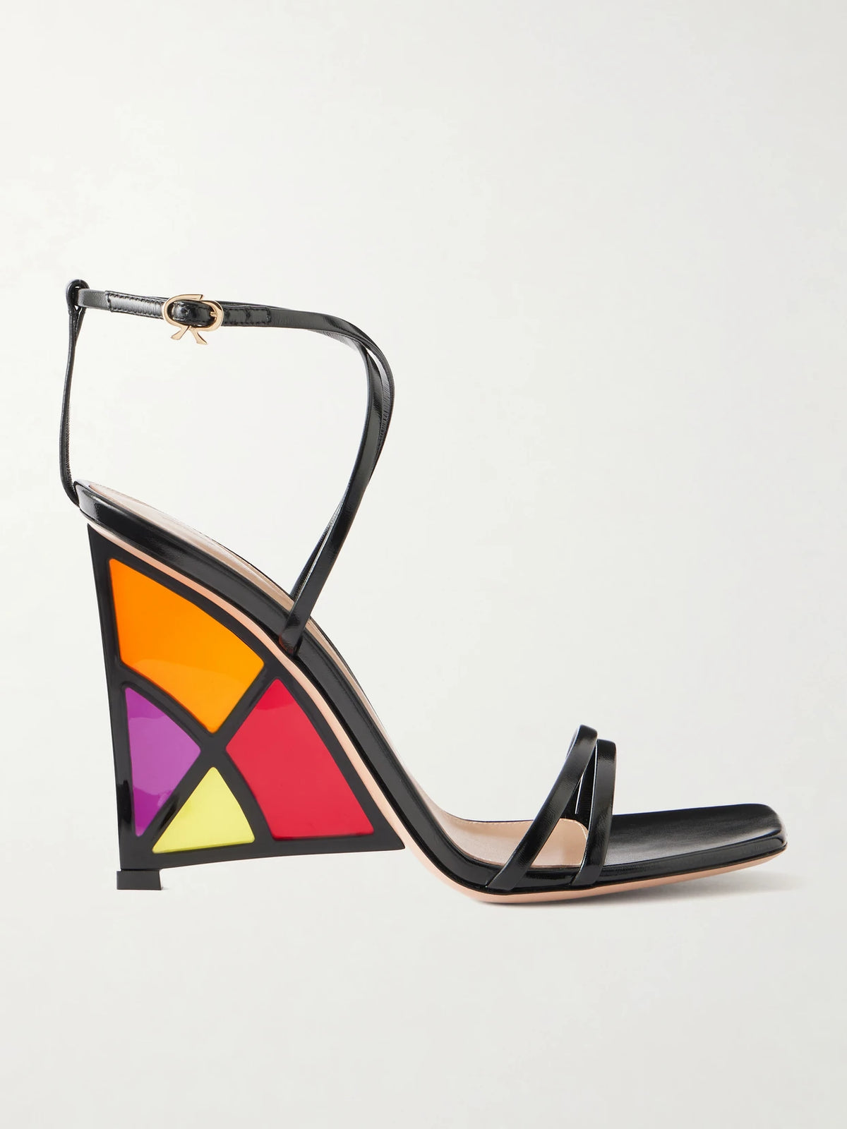 Gianvito Rossi Palais 105 Leather Sandals