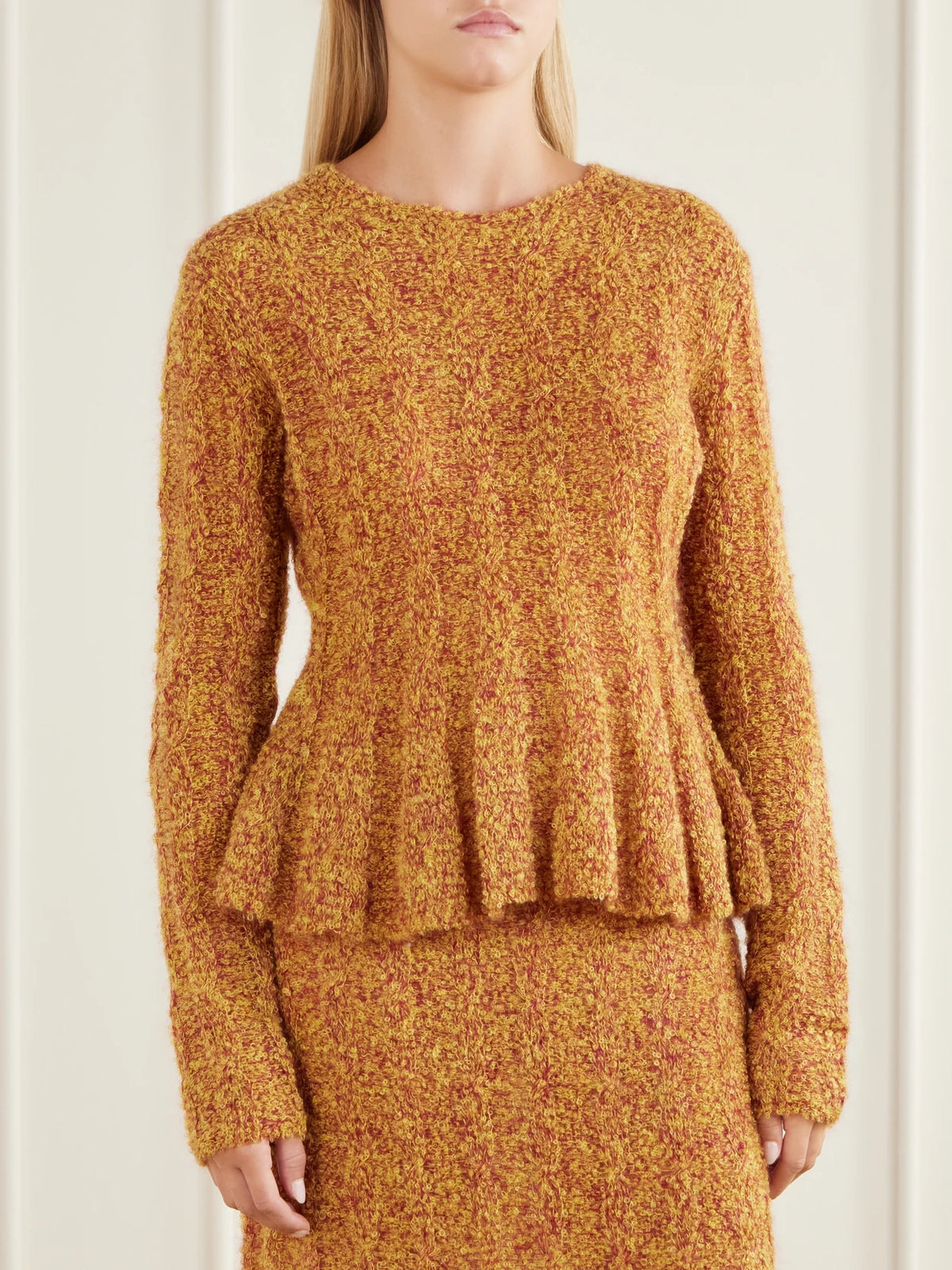 Proenza Schouler Joelle Cable-knit Mohair-blend Sweater