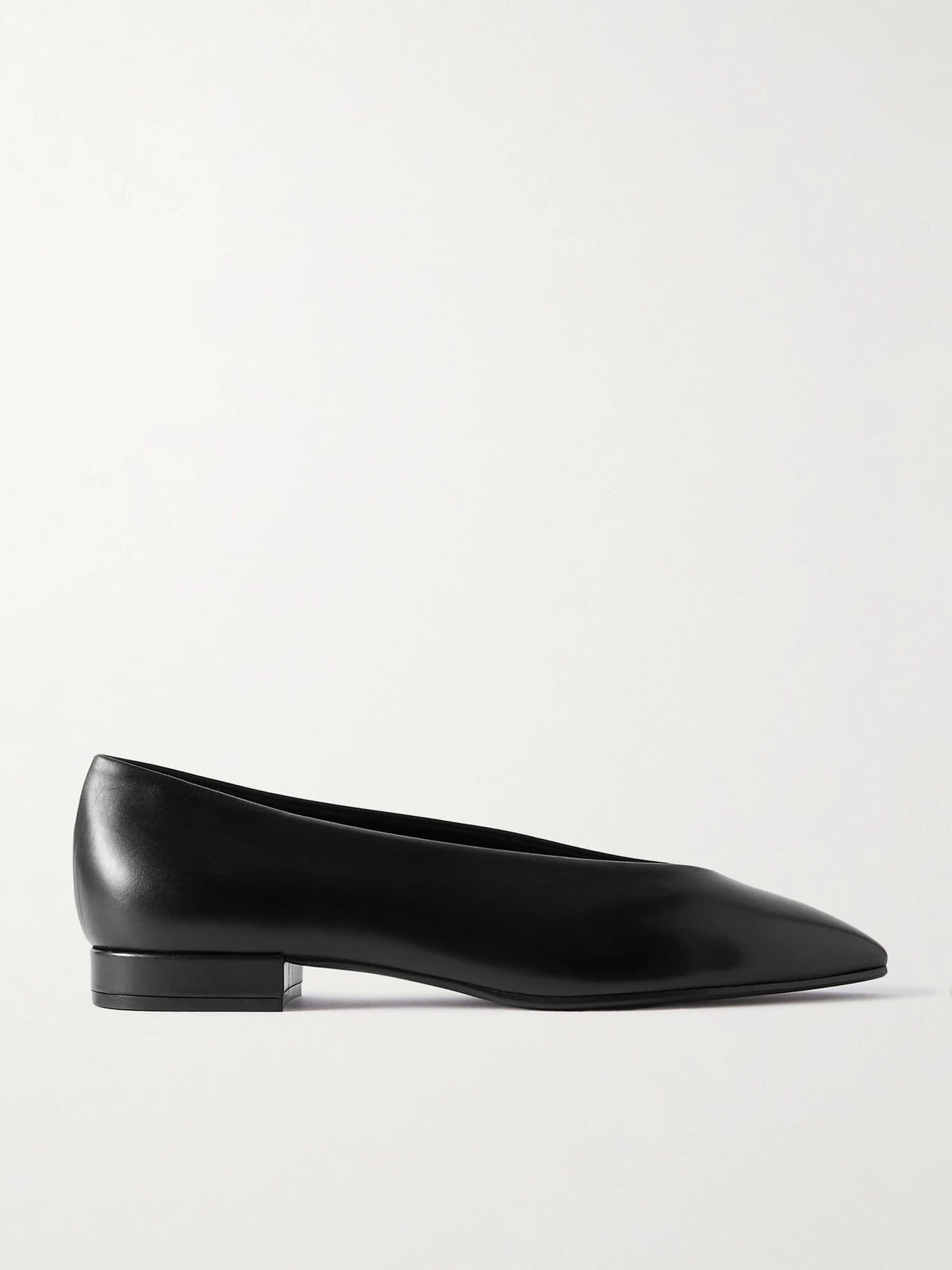 Rebecca Leather Point-toe Flats