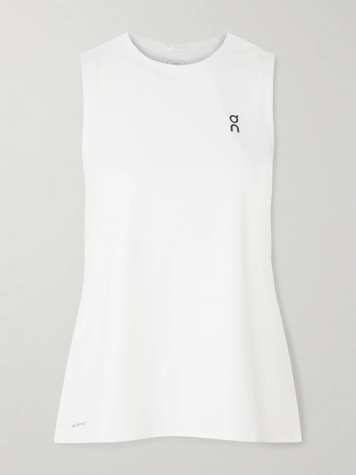 Court Cropped Printed Stretch Recycled-drytec Tank