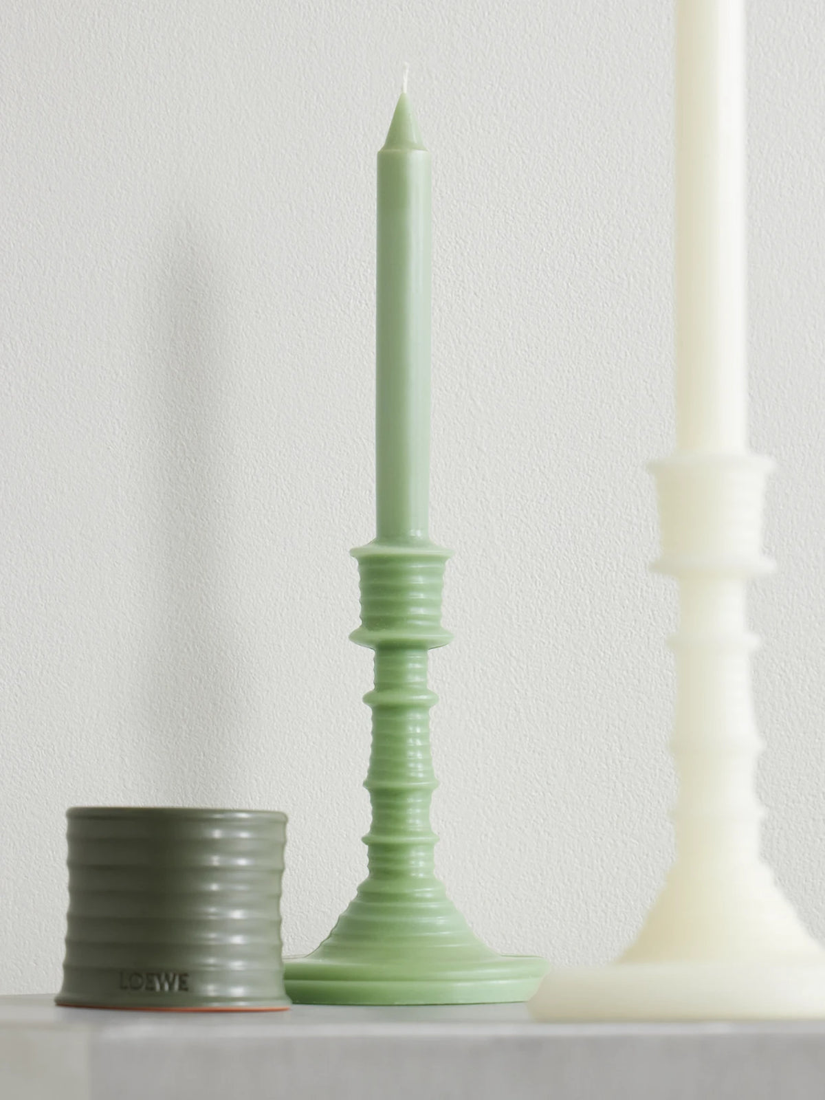 Image of Perfumes & Colognes. Product name - Scented Candle, 350g in Green colour by brand - LOEWE PERFUMES