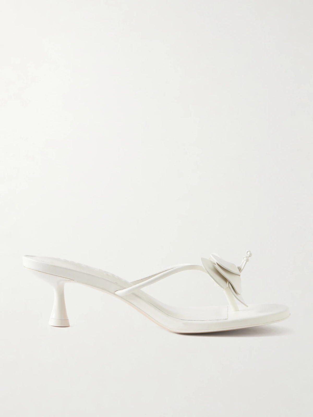 Addison Embellished Leather Thong Sandals