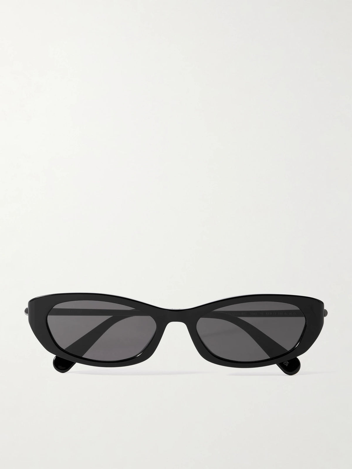 D-moon B1i Cat-eye Acetate And Gunmetal-tone Sunglasses