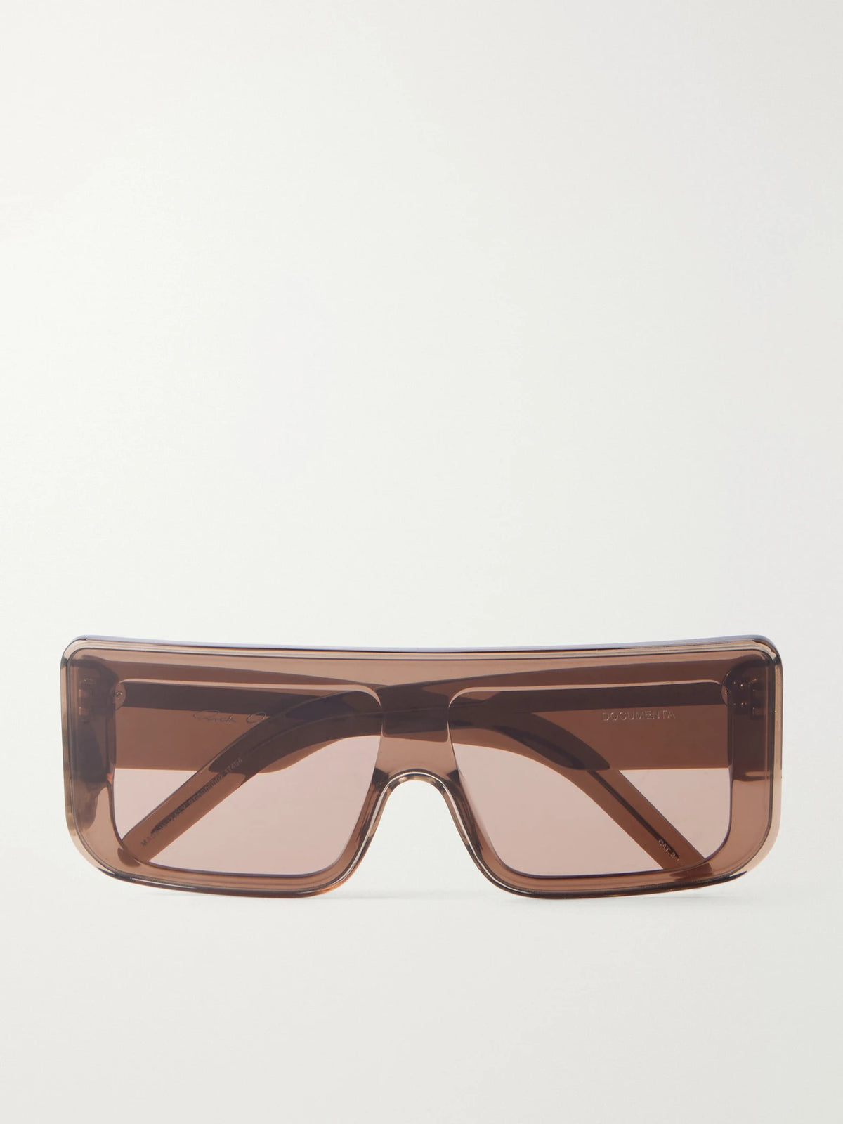 Rick Owens Documta Square Frame Acetate Sunglasses