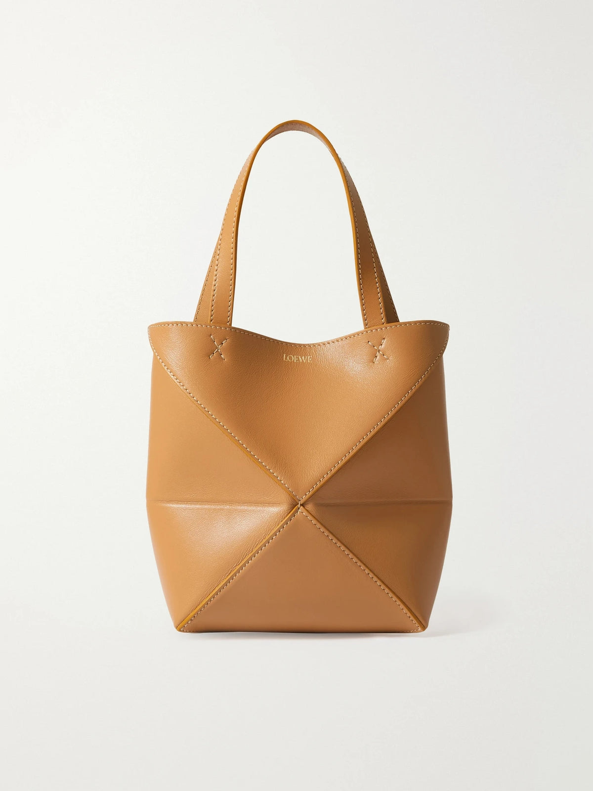 Puzzle Convertible Mini Leather Tote