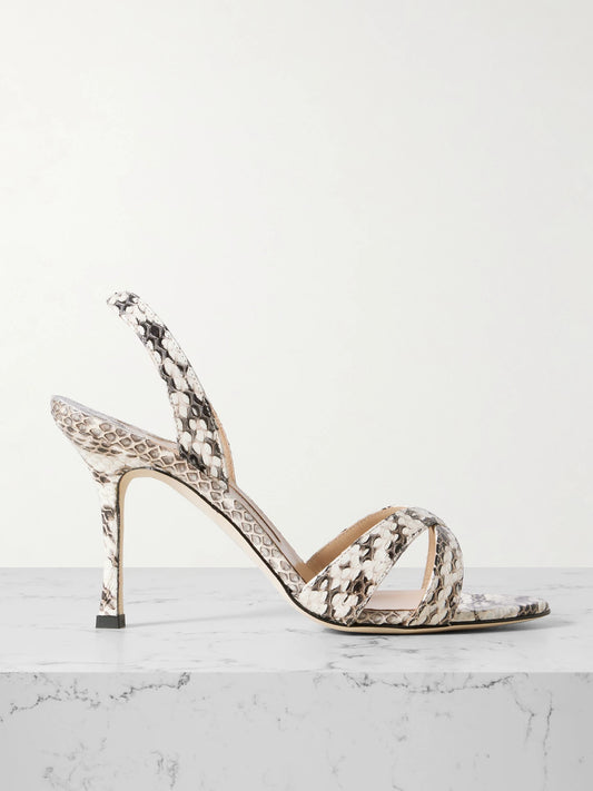 Callasli 90 Elaphe Slingback Sandals