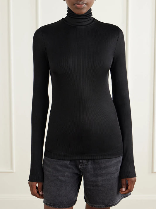 AGOLDE Delphi Ribbed Stretch T-shirt