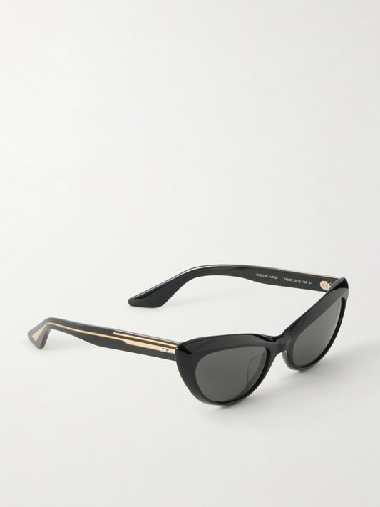 Oliver Peoples + Khaite 1963c Cat-eye Acetate Sunglasses