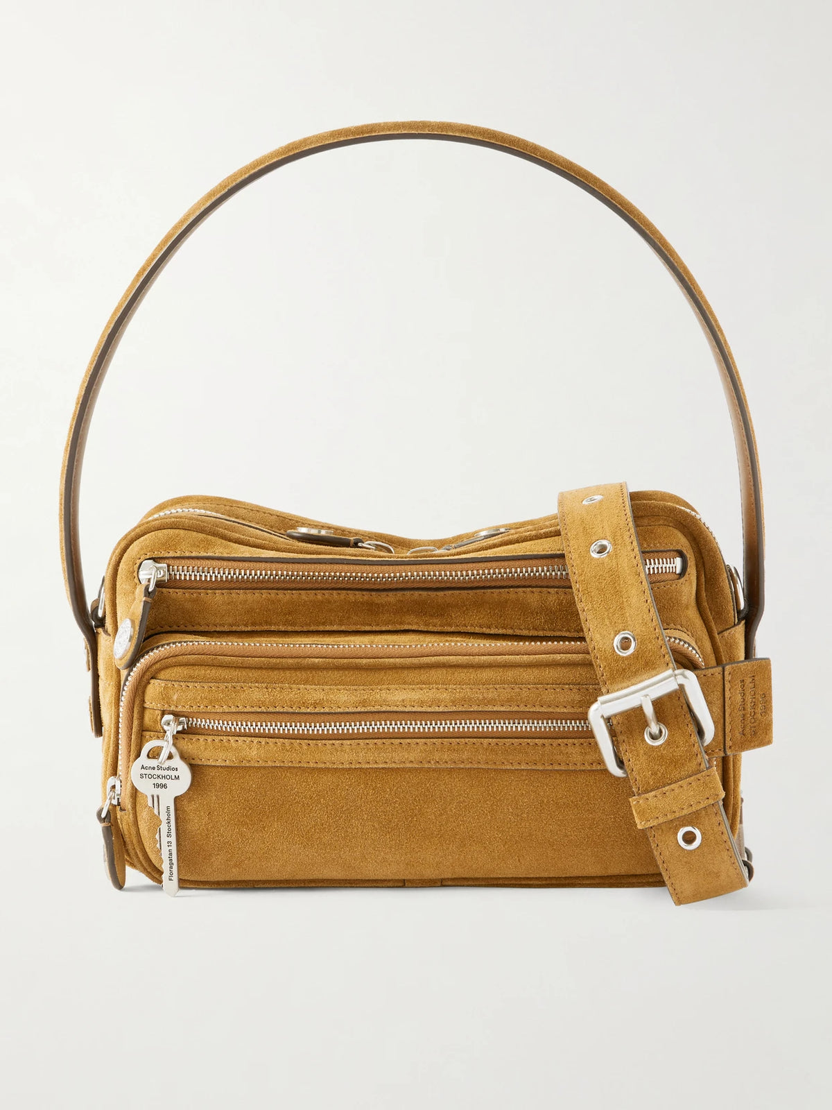 Suede Shoulder Bag