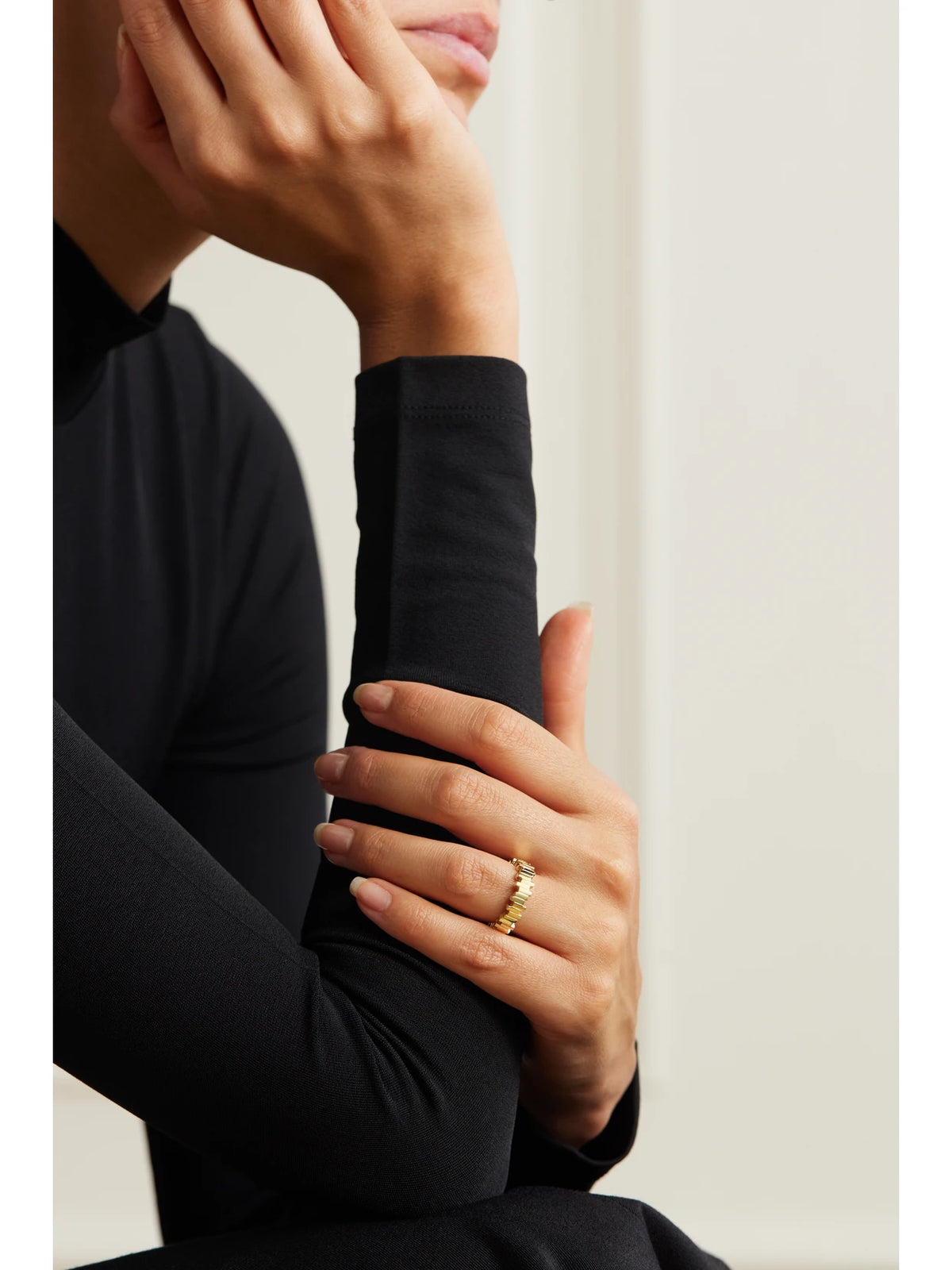 Image of Rings. Product name - 18-karat Gold Ring in Multi colour by brand - Suzanne Kalan