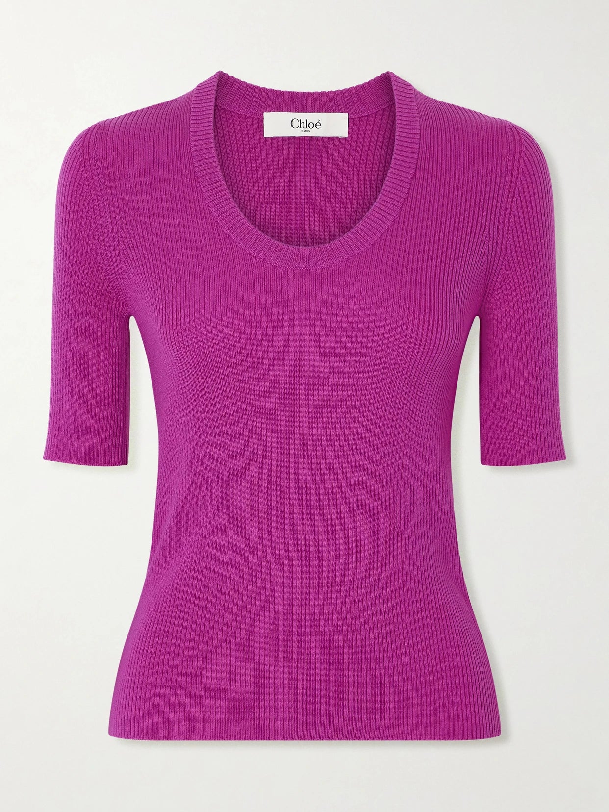 Ribbed Wool Top
