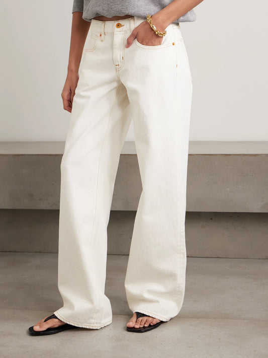 Lexi Low-rise Wide-leg Jeans
