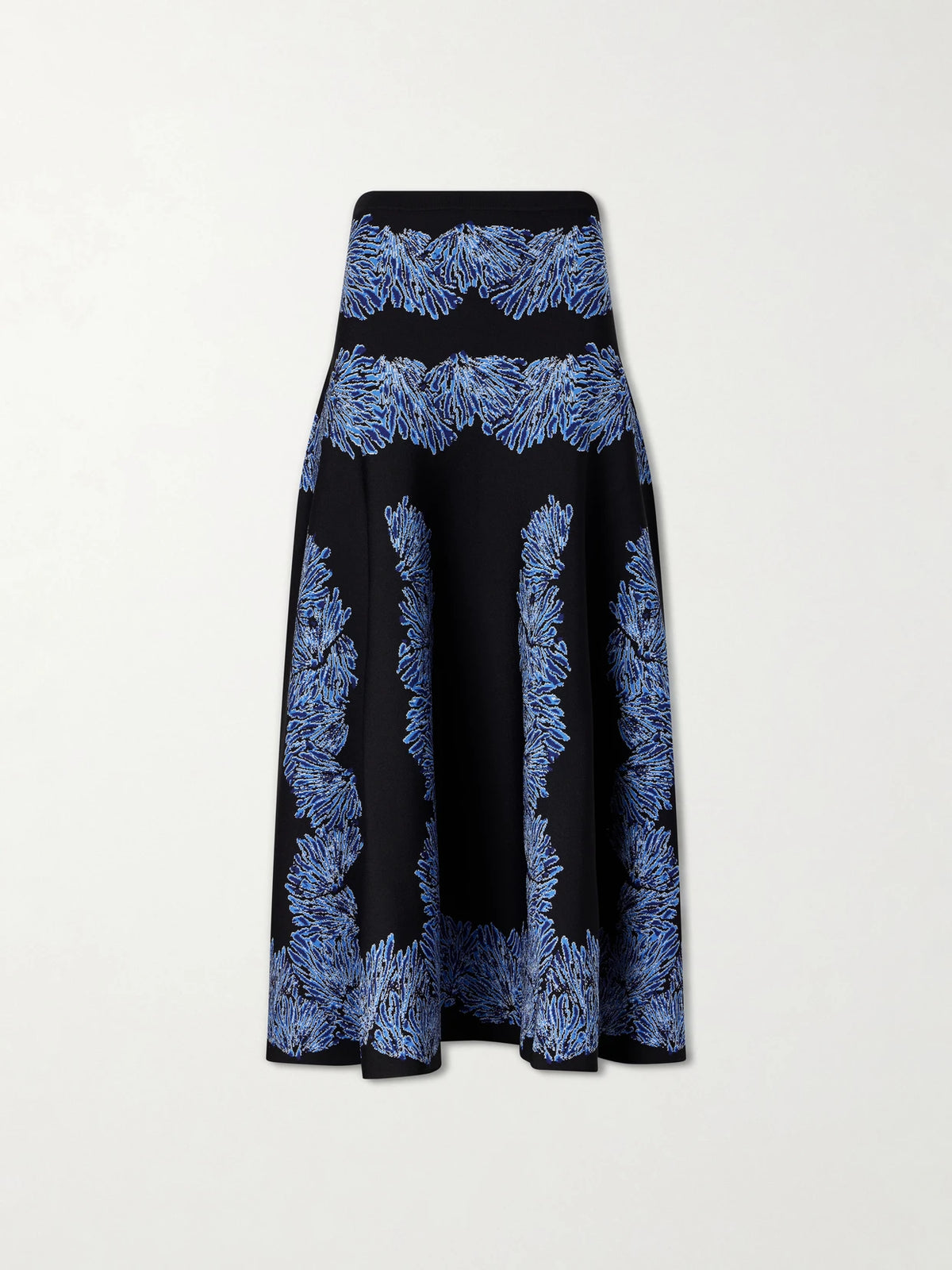 Ulla Johnson Alessia Jacquard-knit Midi Skirt