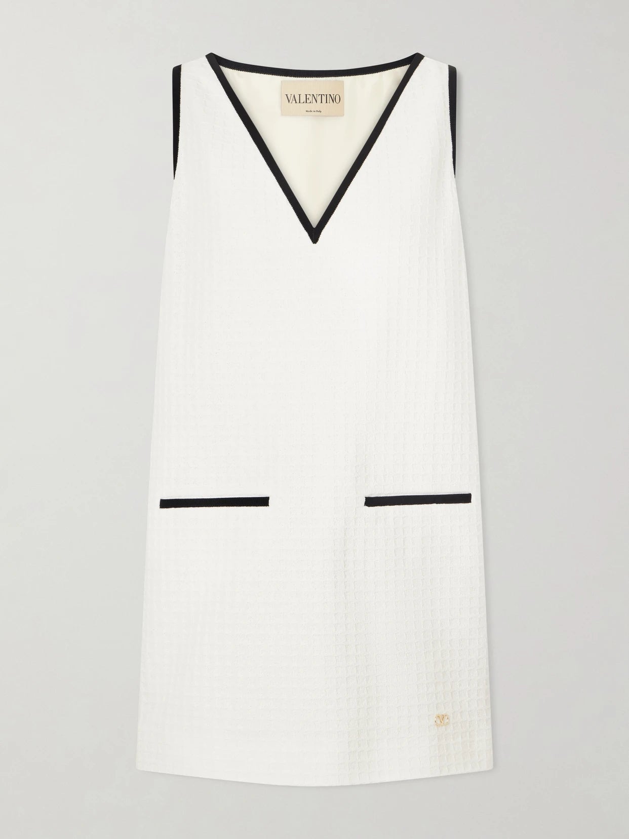 Canestrello Cotton-tweed Mini Dress