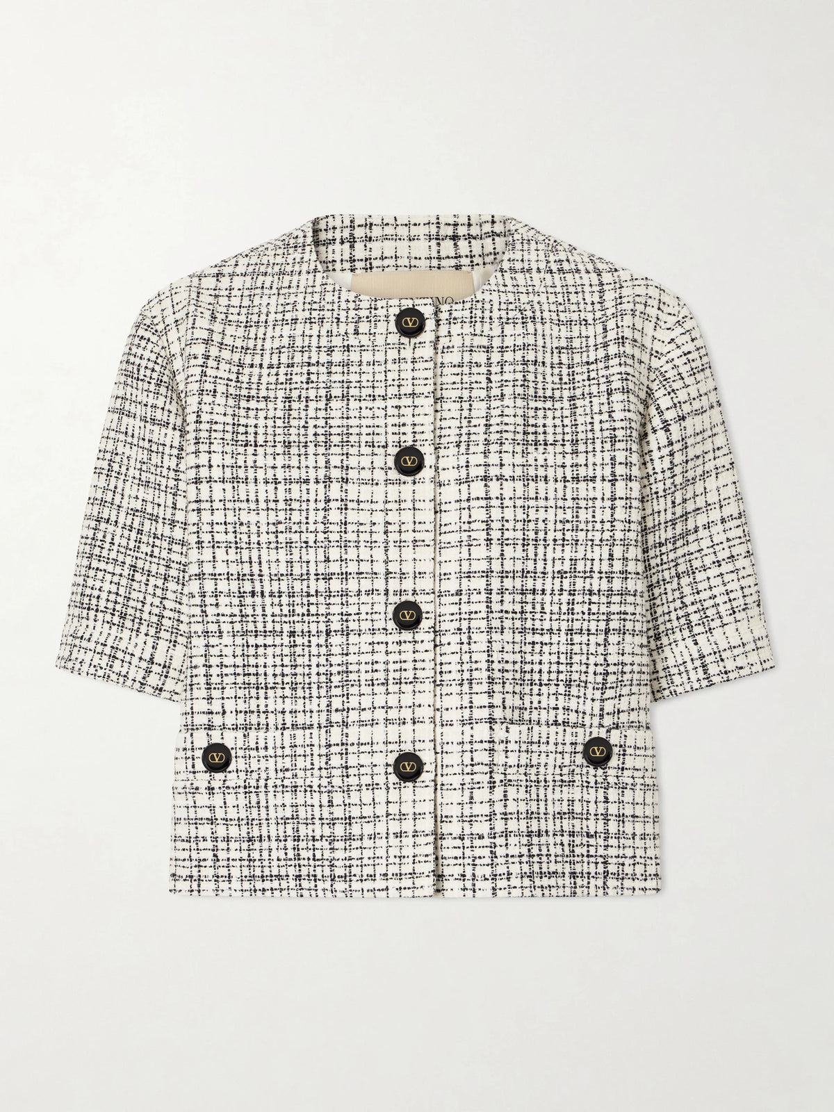 Tweed Cotton-blend Blazer