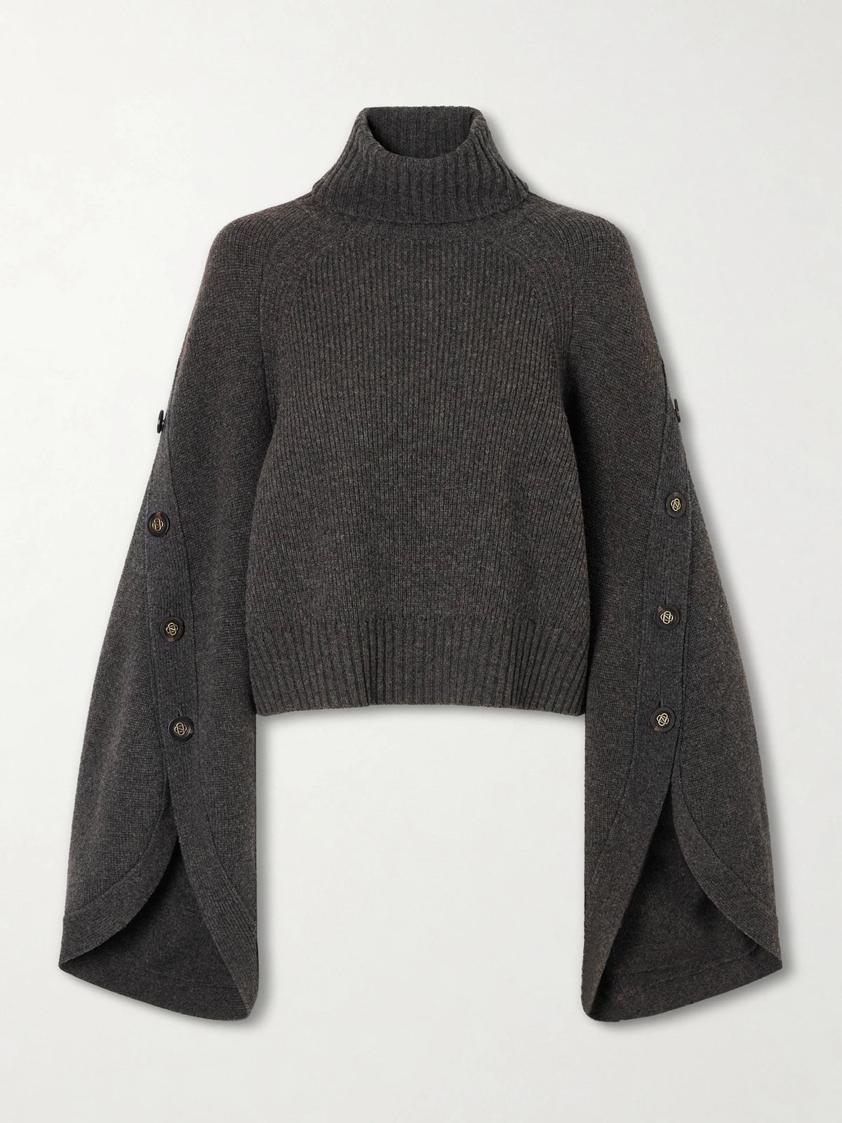 Zimmermann Valiant Merino Wool Turtleneck Sweater