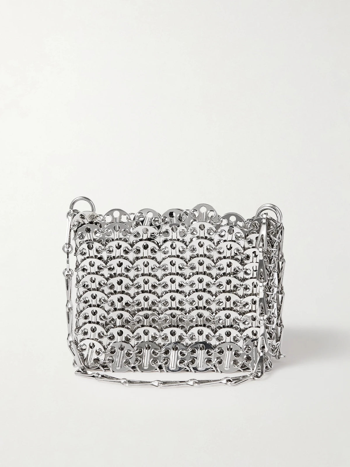 Nano 1969 Paillette-embellished Chainmail Shoulder Bag