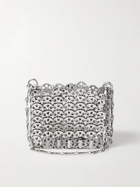 Nano 1969 Paillette-embellished Chainmail Shoulder Bag