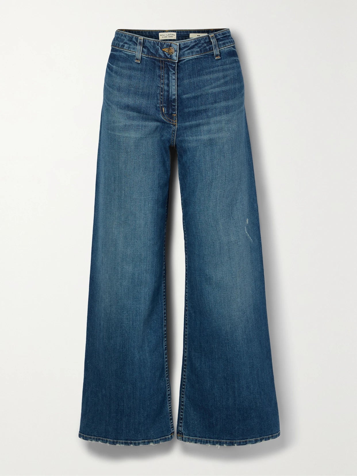 Megan High-rise Wide-leg Jeans