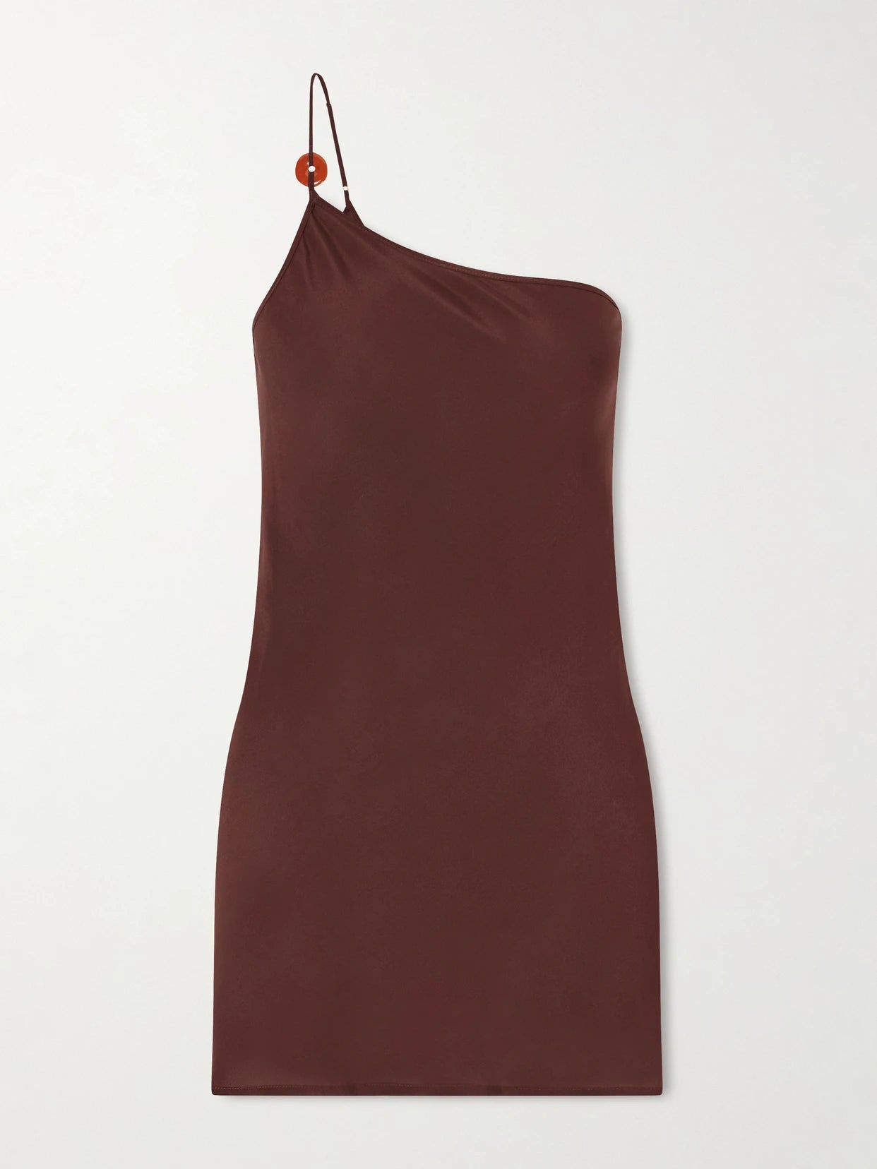 Embellished Silk-crepe Mini Dress