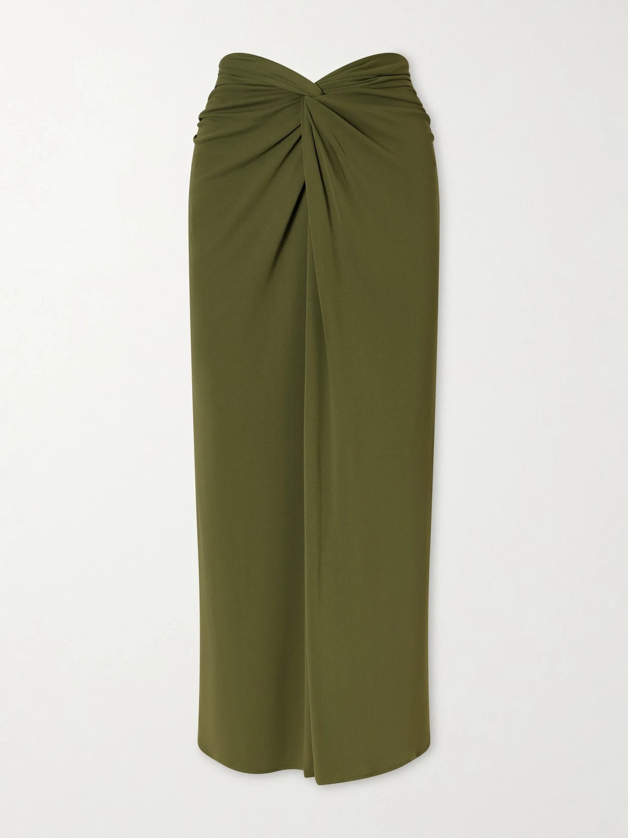 Rebecca Satin Midi Skirt