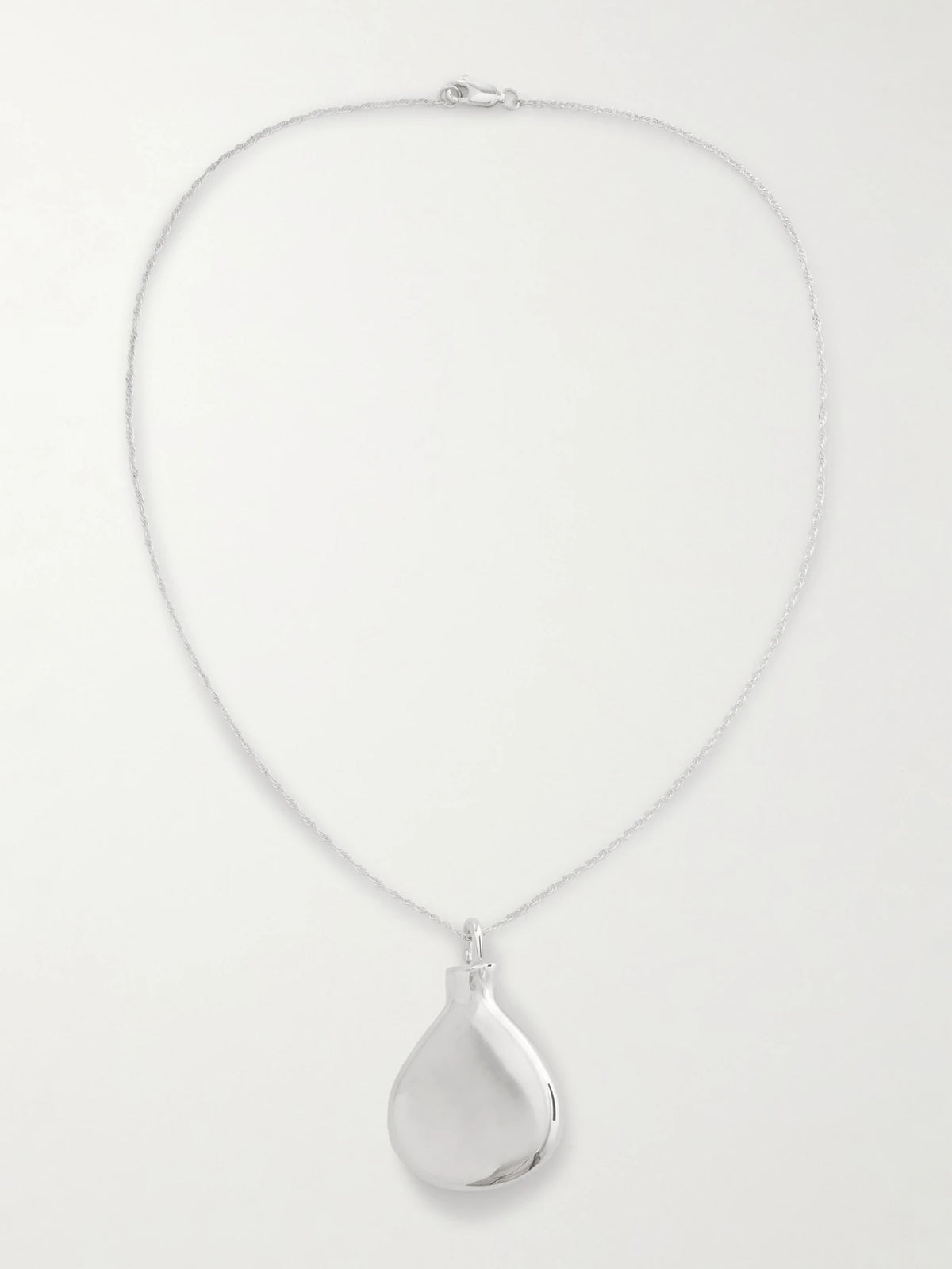 Perfume Silver Necklace