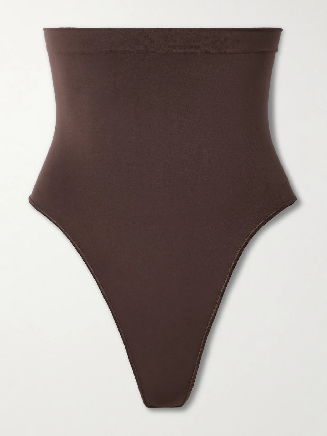 Seamless Sculpt High-waisted Thong - Cocoa