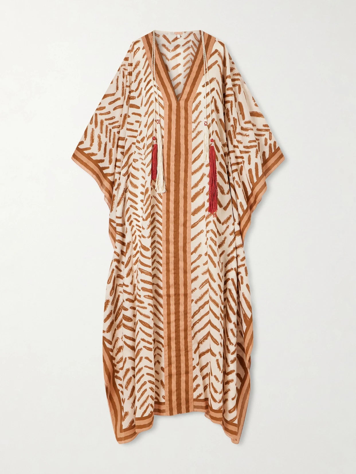 The Secret Of The Sun Printed Cotton Kaftan
