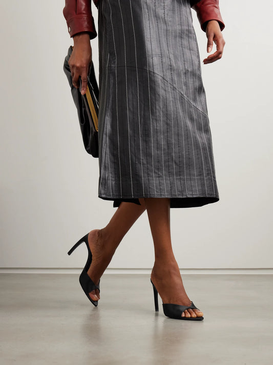 Harlow 100 Satin Mules
