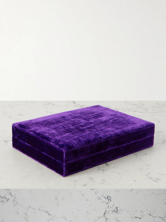 Trésor Velvet Jewelry Box