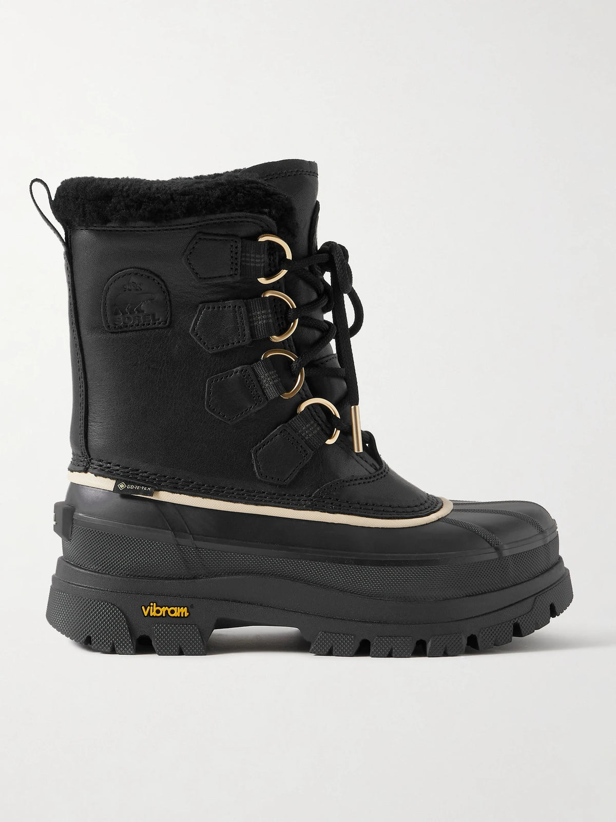 Caribou Horizon Fleece-trimmed Gore-tex Ankle Boots