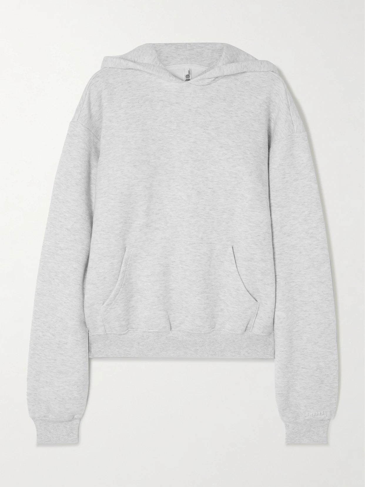 Image of Sleepwear & Loungewear. Product name - Classic Hoodie - Light Heather Grey in Light gray colour by brand - SKIMS