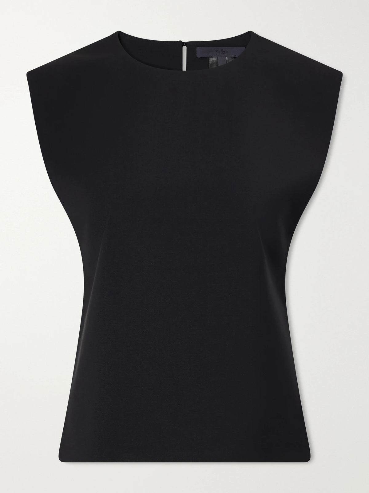 Tibi Tie-detailed Crepe Top