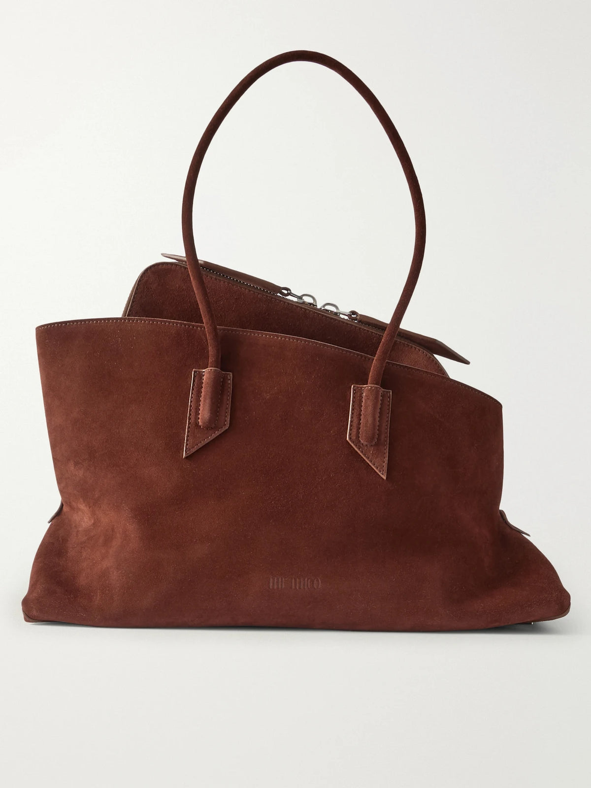 La Passeggiata Medium Asymmetric Suede Tote