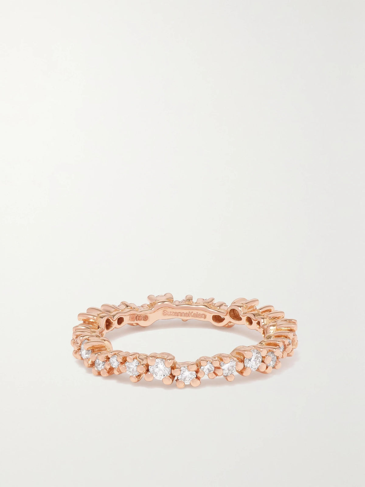 Eternity 18-karat Rose Gold Diamond Ring