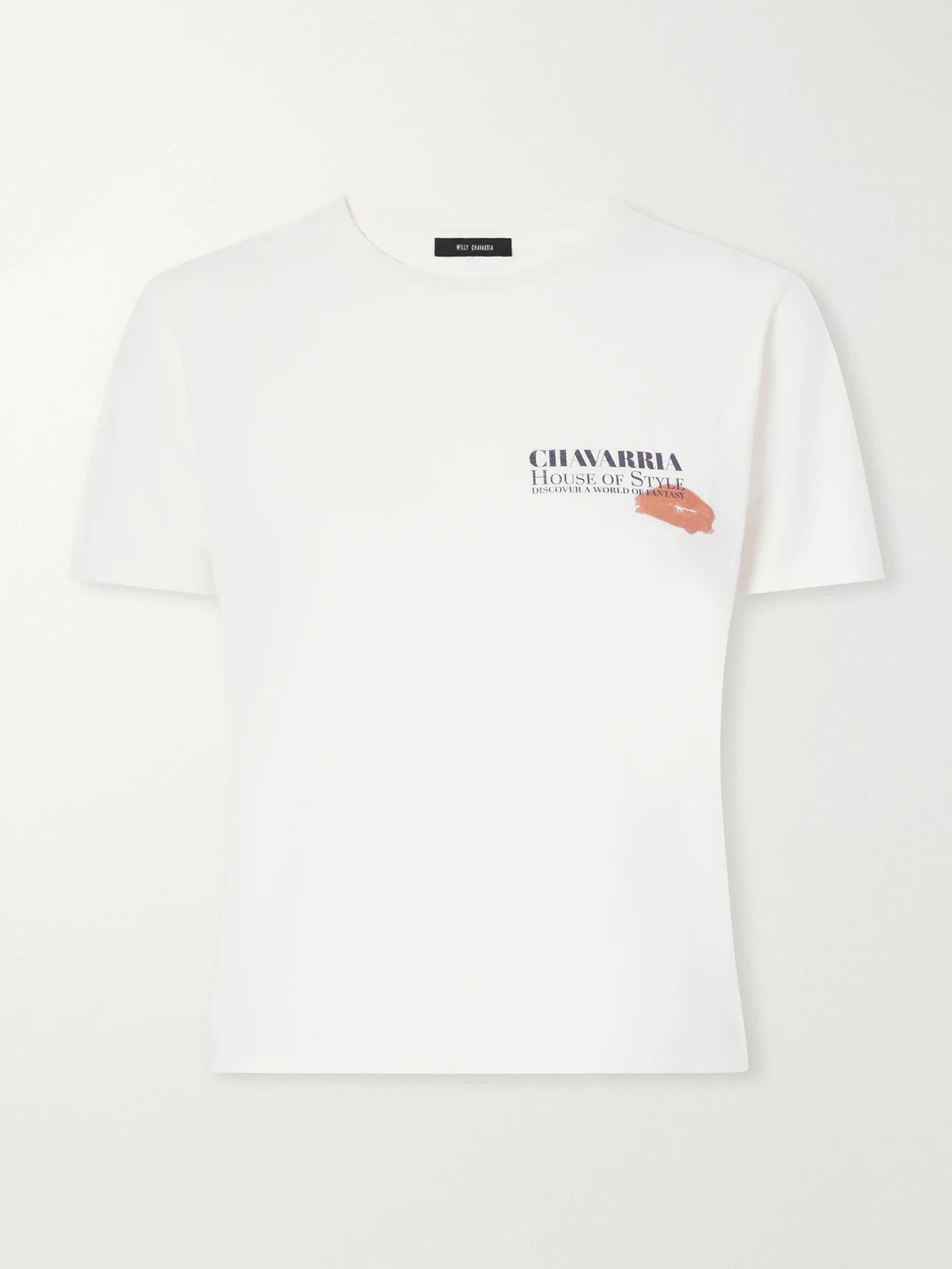 Willy Chavarria Total Transformation Printed Cotton-jersey T-shirt