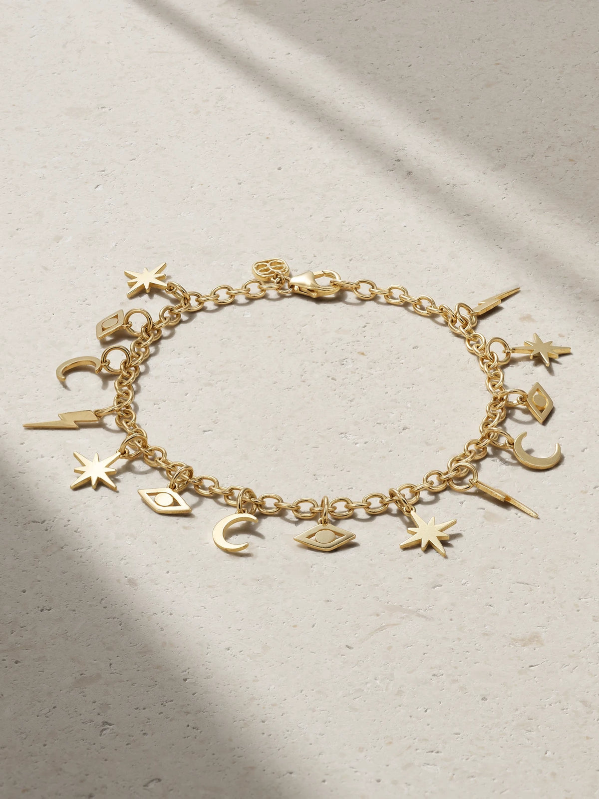 Fringe 14-karat Gold Bracelet