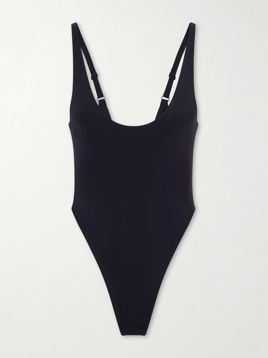 Image of Swimwear. Product name - Isla Swimsuit in Black colour by brand - Haight