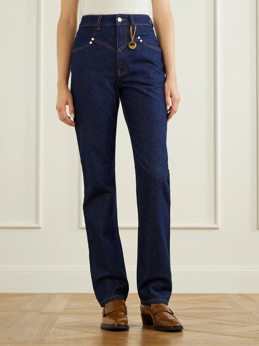 Stella McCartney High-waist Straight-leg Jeans