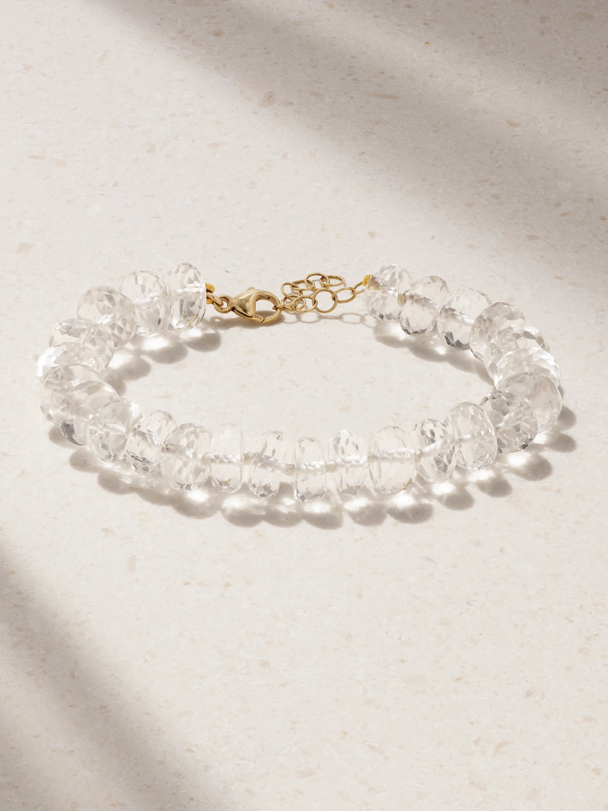Oracle Large Gold Quartz Bracelet