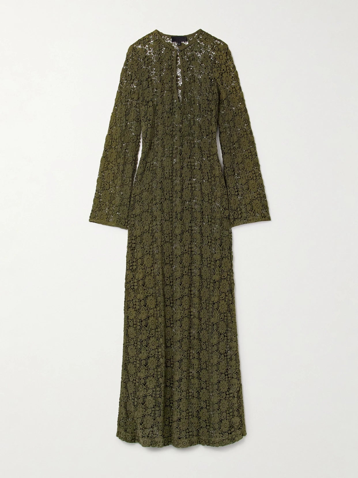 Della Crocheted Cotton Maxi Dress